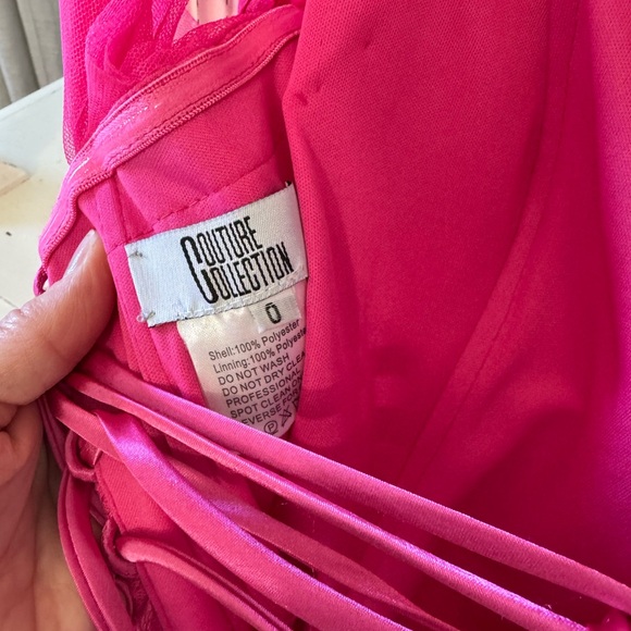 Couture Collection Prom dress size 0 *NWT* - Picture 4 of 7